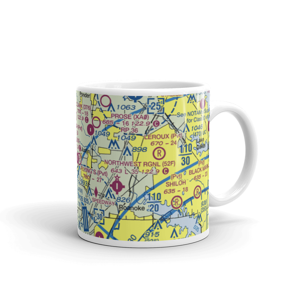 Propwash Airport (16X) VFR Sectional  Mug 