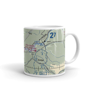Little Goose Lock and Dam Airport (16W) VFR Sectional  Mug
