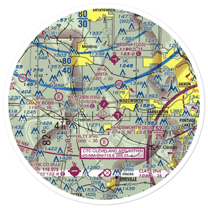 Weltzien Skypark Airport (15G) VFR Sectional Sticker (30 mile)