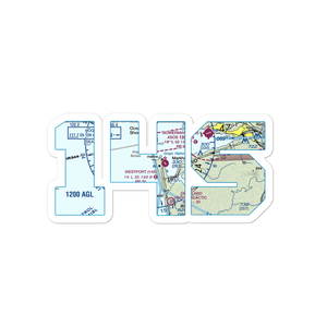 Westport Airport (14S) VFR Sectional Sticker