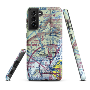 Turinsky Airstrip (AK14) VFR Sectional Samsung Phone Case