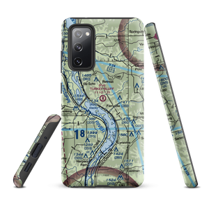 Turkey Bluff Airport (7WI0) VFR Sectional Samsung Phone Case