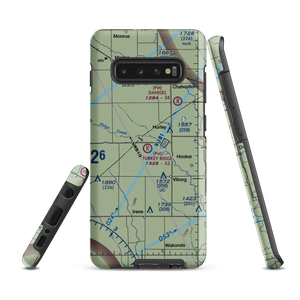 Turkey Ridge Airport (1SD3) VFR Sectional Samsung Phone Case