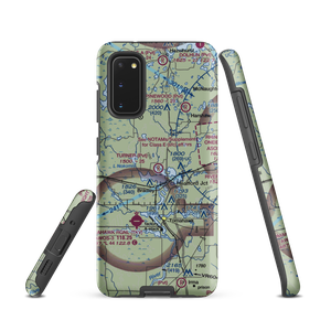 Turner Airport (4WI4) VFR Sectional Samsung Phone Case