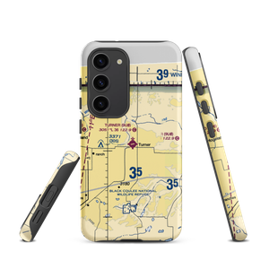 Turner Airport (9U0) VFR Sectional Samsung Phone Case