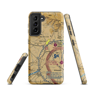 Turner Ridgeport Airport (NM72) VFR Sectional Samsung Phone Case