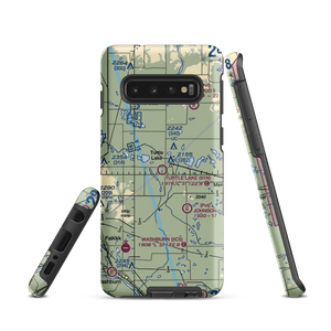 Turtle Lake Municipal Airport (91N) VFR Sectional Samsung Phone Case