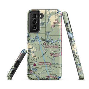 Turtle Lake Municipal Airport (91N) VFR Sectional Samsung Phone Case