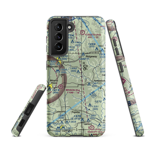 Tuschen Airport (89WI) VFR Sectional Samsung Phone Case