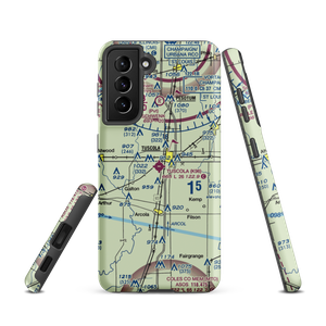 Tuscola Airport (K96) VFR Sectional Samsung Phone Case