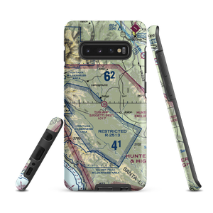 Tusi AHP (Hunter Liggett) Heliport (HGT) VFR Sectional Samsung Phone Case