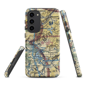 Tusquittee Landing Airport (NC08) VFR Sectional Samsung Phone Case