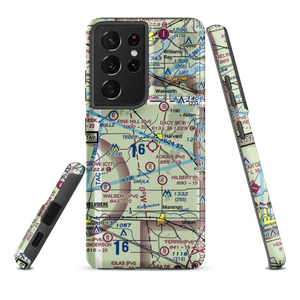 Twin Gardens Airport (8IL1) VFR Sectional Samsung Phone Case