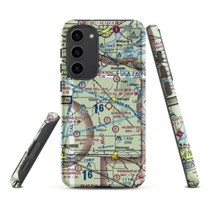 Twin Gardens Airport (8IL1) VFR Sectional Samsung Phone Case