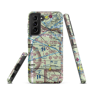 Twin Gardens Airport (8IL1) VFR Sectional Samsung Phone Case