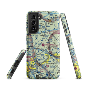 Twin Lakes Airport (S17) VFR Sectional Samsung Phone Case