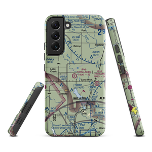 Twin Lakes Ranch Airport (81OK) VFR Sectional Samsung Phone Case