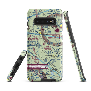 Twin Oak Airport (NC69) VFR Sectional Samsung Phone Case