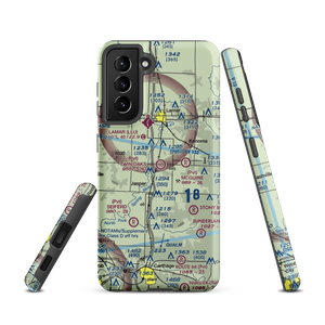 Twin Oaks Airport (08MO) VFR Sectional Samsung Phone Case