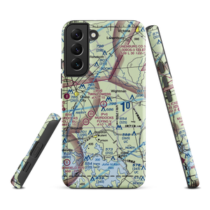 Twin Towers Airport (VA25) VFR Sectional Samsung Phone Case