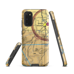 Two Bar Ranch Airport (WY59) VFR Sectional Samsung Phone Case