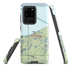 Two Hearted Airstrip (6Y5) VFR Sectional Samsung Phone Case