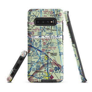 Two J's Flying Ranch Airport (3FL1) VFR Sectional Samsung Phone Case