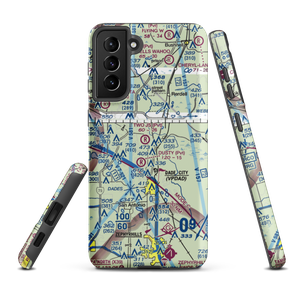 Two J's Flying Ranch Airport (3FL1) VFR Sectional Samsung Phone Case