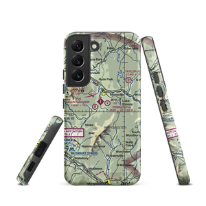 Two Tails Airport (VT42) VFR Sectional Samsung Phone Case