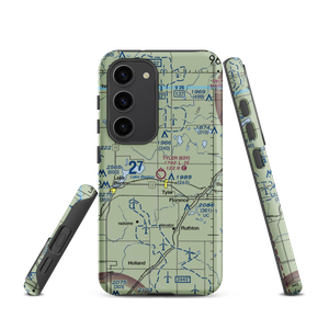 Tyler Municipal Airport (63Y) VFR Sectional Samsung Phone Case