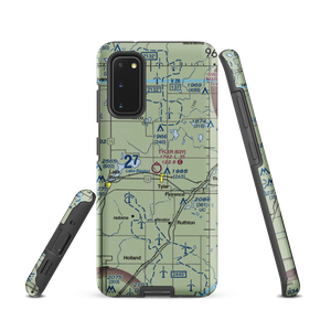 Tyler Municipal Airport (63Y) VFR Sectional Samsung Phone Case