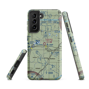 Tyler Municipal Airport (63Y) VFR Sectional Samsung Phone Case