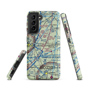 U S Heliport (N46) VFR Sectional Samsung Phone Case