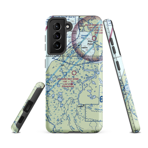 Ugashik Bay Airport (UGB) VFR Sectional Samsung Phone Case