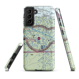 Ugnu-Kuparuk Airport (UBW) VFR Sectional Samsung Phone Case