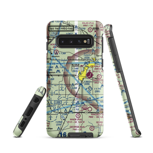 Uncle Chuck's Airport (IS80) VFR Sectional Samsung Phone Case