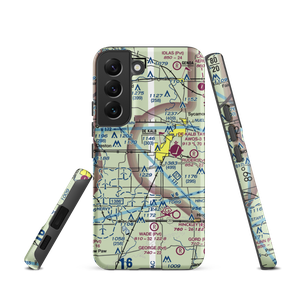 Uncle Chuck's Airport (IS80) VFR Sectional Samsung Phone Case