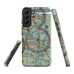 Underland Airstrip (6MN8) VFR Sectional Samsung Phone Case