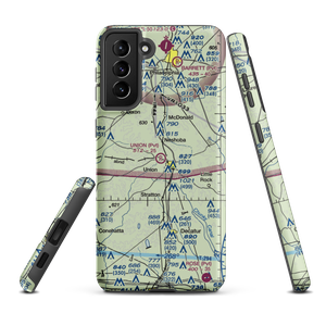 Union Municipal Airport (3MS9) VFR Sectional Samsung Phone Case