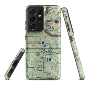 Unionville Municipal Airport (K43) VFR Sectional Samsung Phone Case