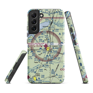 University Oxford Airport (UOX) VFR Sectional Samsung Phone Case