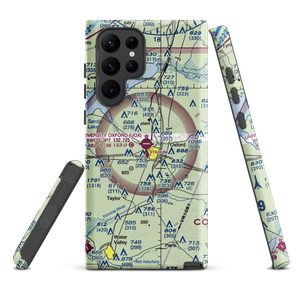 University Oxford Airport (UOX) VFR Sectional Samsung Phone Case