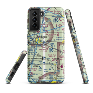 Untied Acres Airport (IS83) VFR Sectional Samsung Phone Case