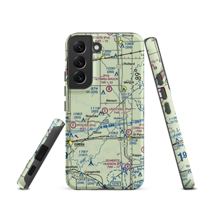 Unzicker Airport (4IL9) VFR Sectional Samsung Phone Case