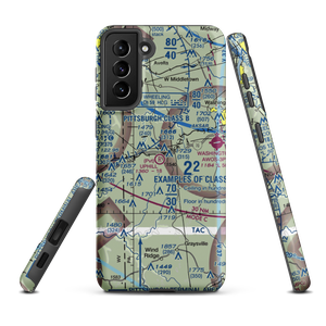 Uphill Airport (PS67) VFR Sectional Samsung Phone Case