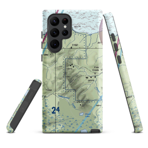 Upper Hannum Creek Airport (4Z2) VFR Sectional Samsung Phone Case