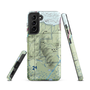 Upper Hannum Creek Airport (4Z2) VFR Sectional Samsung Phone Case