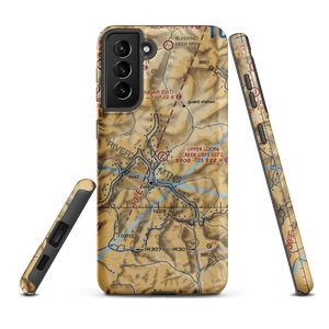 Upper Loon Creek US Forest Service Airport (U72) VFR Sectional Samsung Phone Case