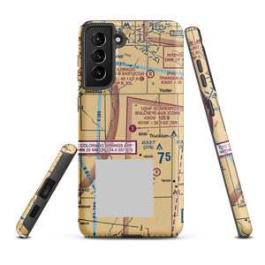 Usaf Academy Bullseye Aux Airstrip (CO90) VFR Sectional Samsung Phone Case