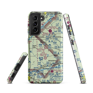 Vaca Moo Airport (TA37) VFR Sectional Samsung Phone Case